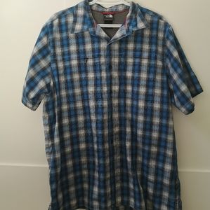 Northface plaid button up